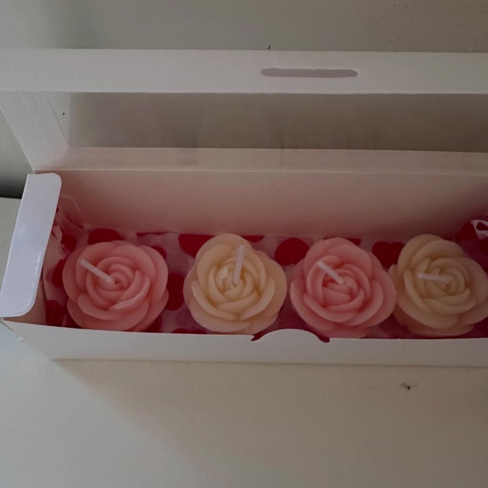 Caja de rosas